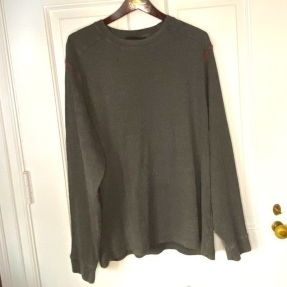 Timberland Weathergear Gray Ribbed Sweater Size ‎ XL